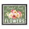 Stupell Industries Antique Market Fresh Flowers Floater Framed Canvas Wall Art Design by Creatif Belle